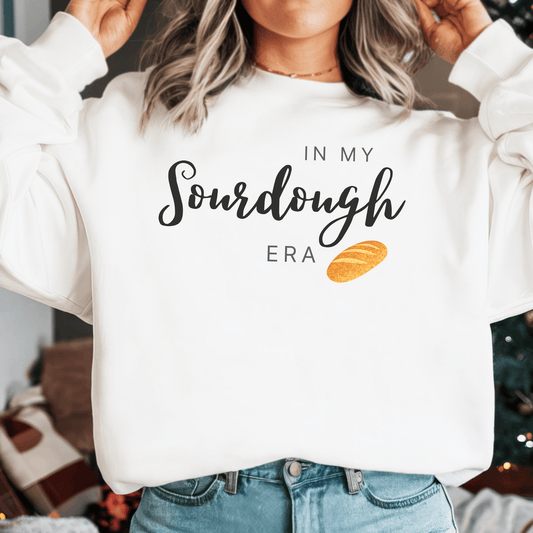 In My Sourdough Era Cozy Crewneck - Sourdough Lovers Sweater