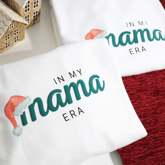 In My Mama Era Christmas Sweater - Cozy Christmas Sweatshirt - In My Era - Mama Sweater