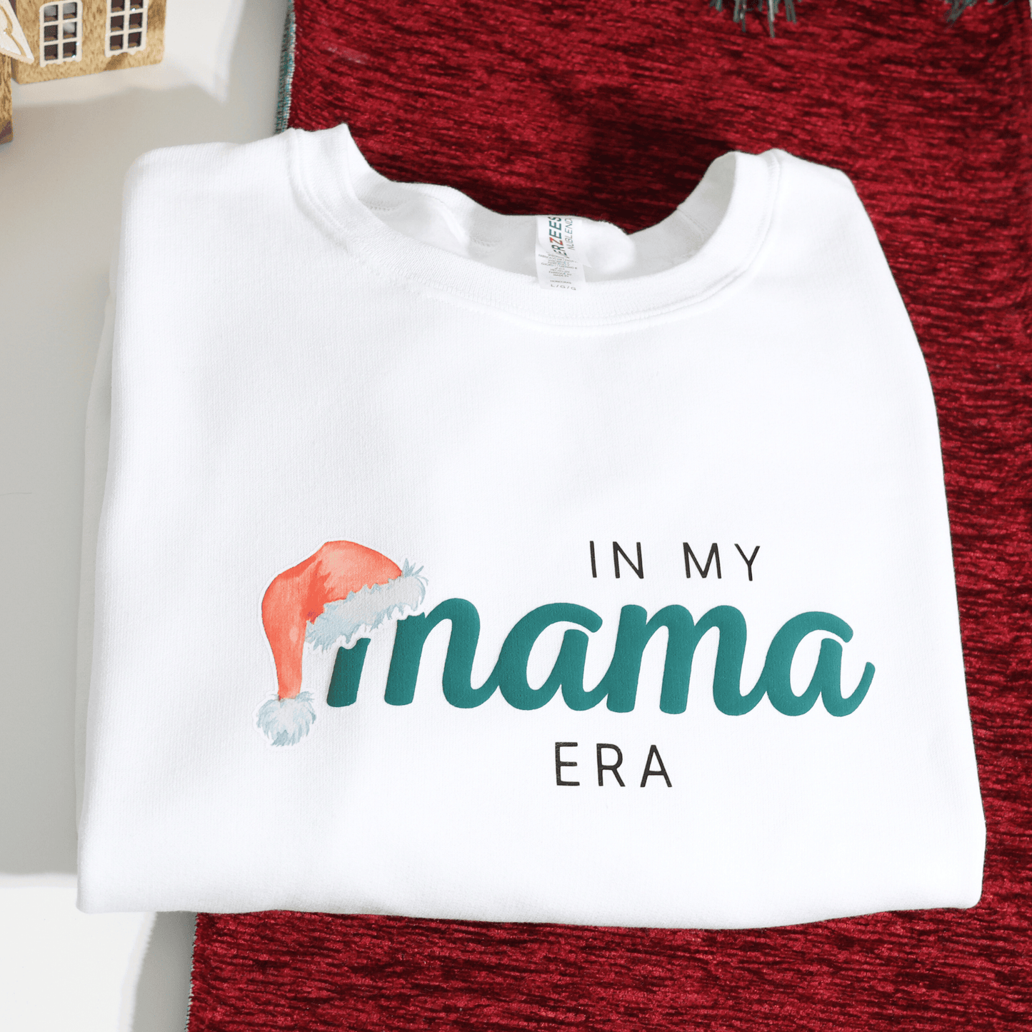 In My Mama Era Christmas Sweater - Cozy Christmas Sweatshirt - In My Era - Mama Sweater